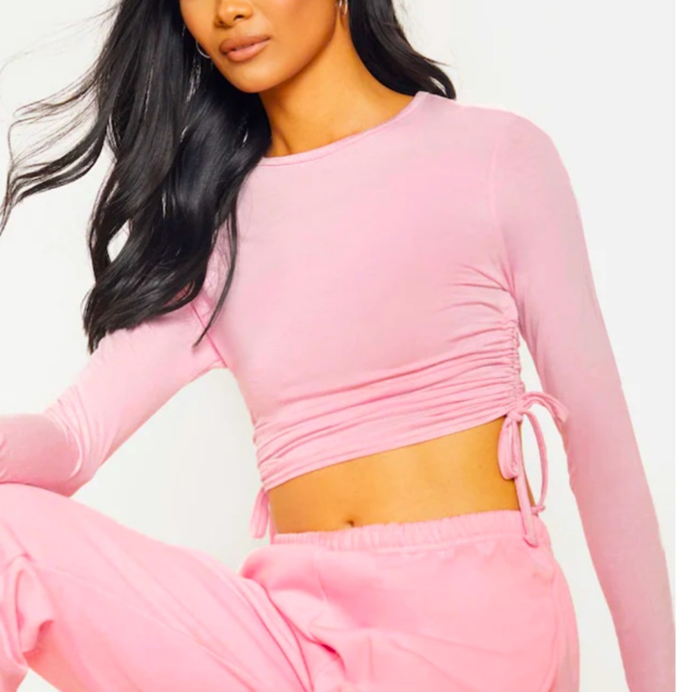 PLT Ruched Longsleeve